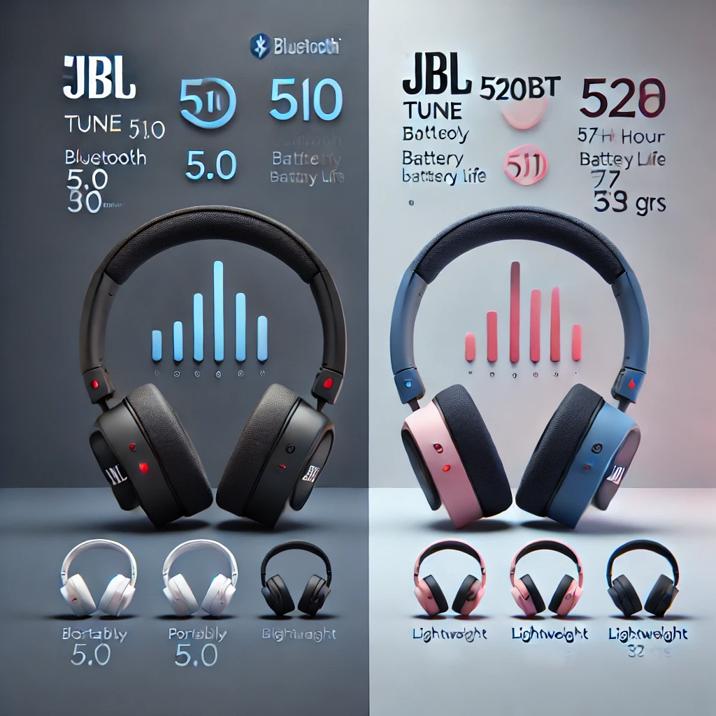 JBL Tune 510BT vs 520BT