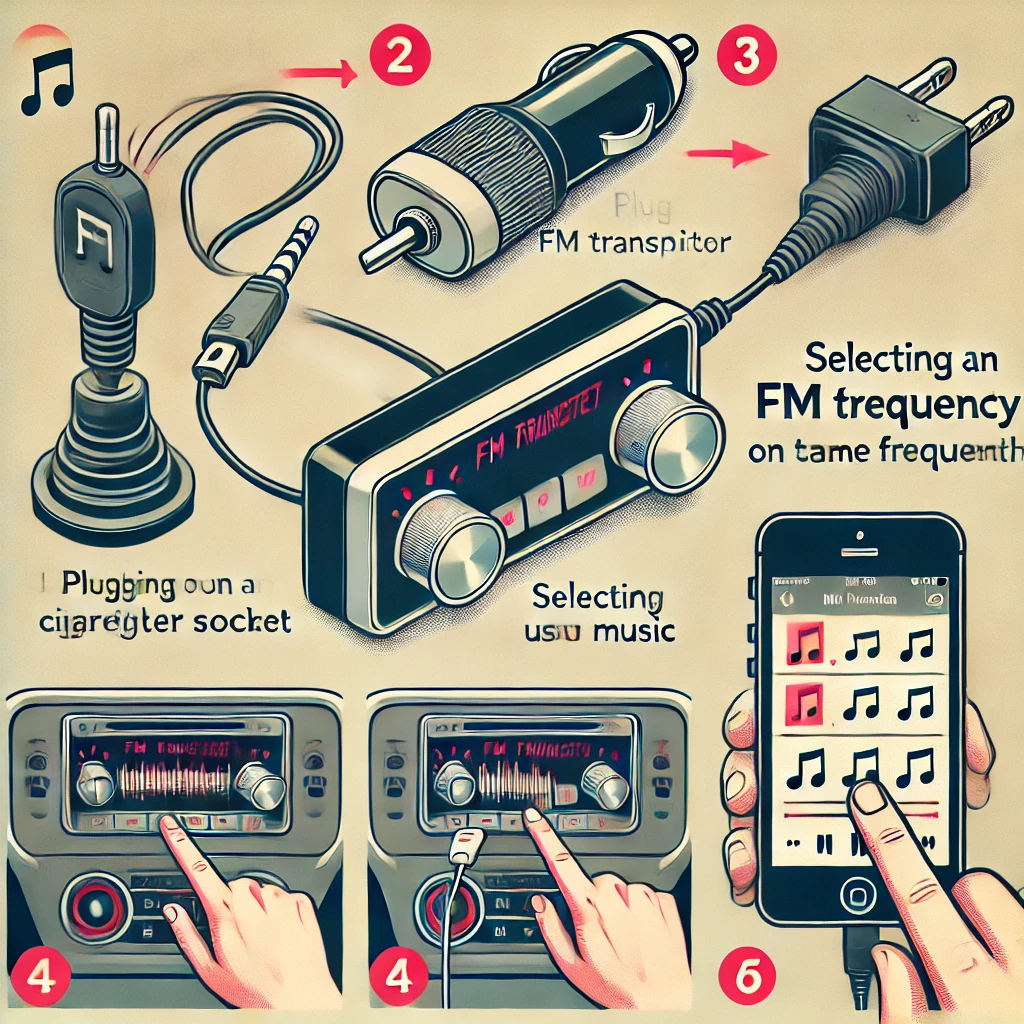 How To Play Music On Your Car Radio Using An FM Transmitter