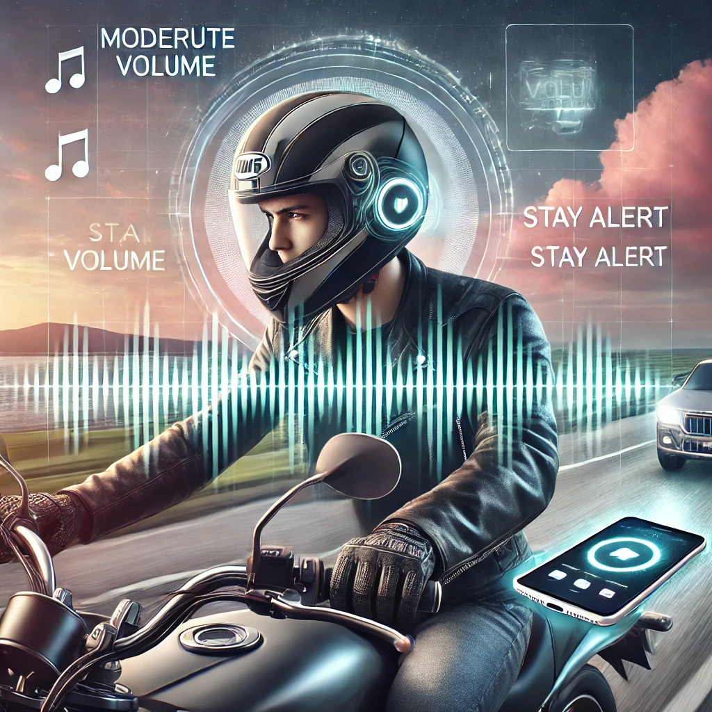 How To Listen To Music While Riding A Motorcycle