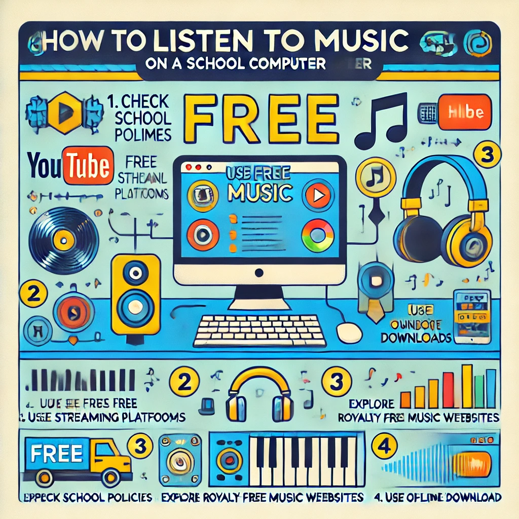 How To Listen To Music on A School Computer For Free